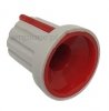 Knob soft GR red